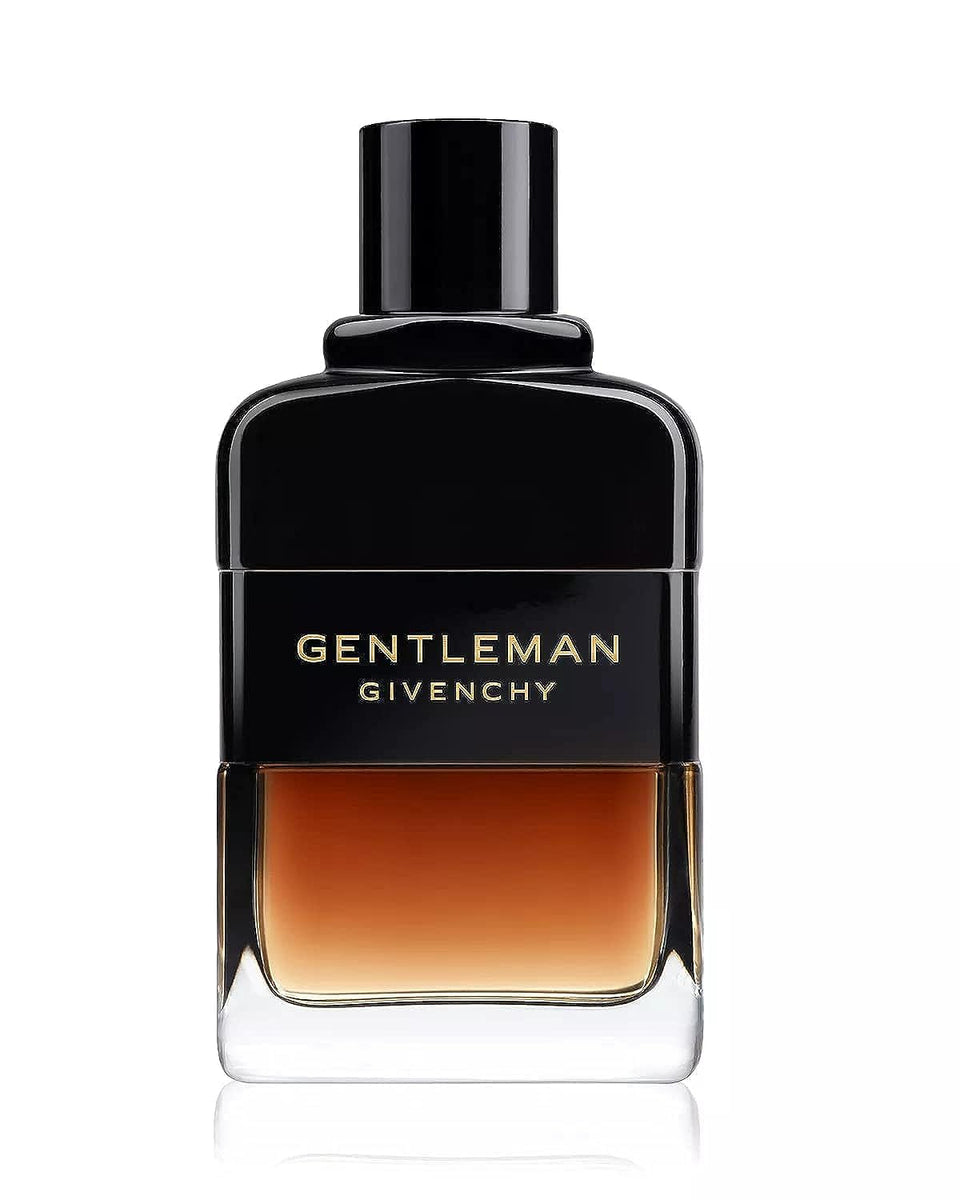 Givenchy Gentleman front bottle view showing elegant design and premium presence