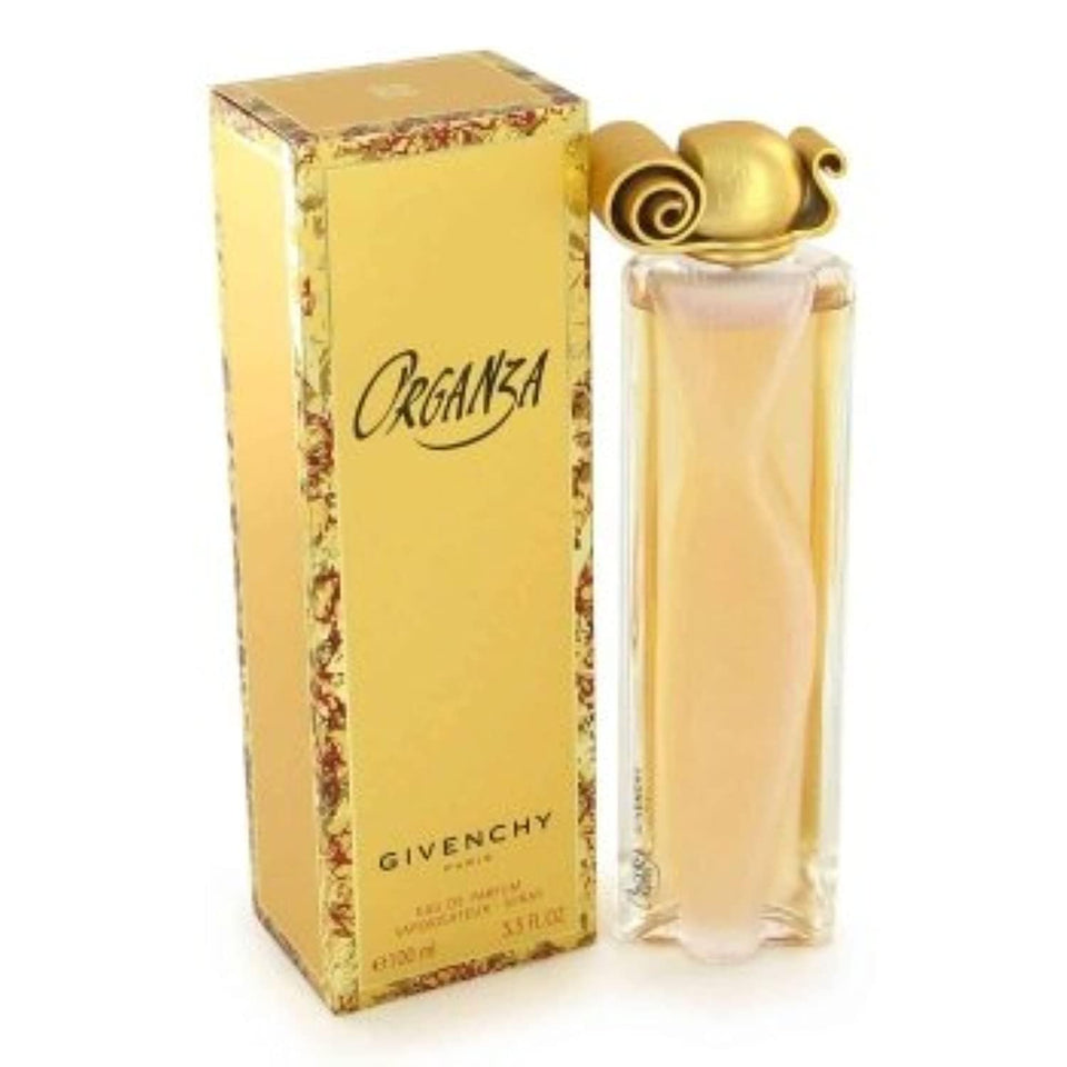 Givenchy ORGANZA front packaging shows elegant box and brand for confident gifting