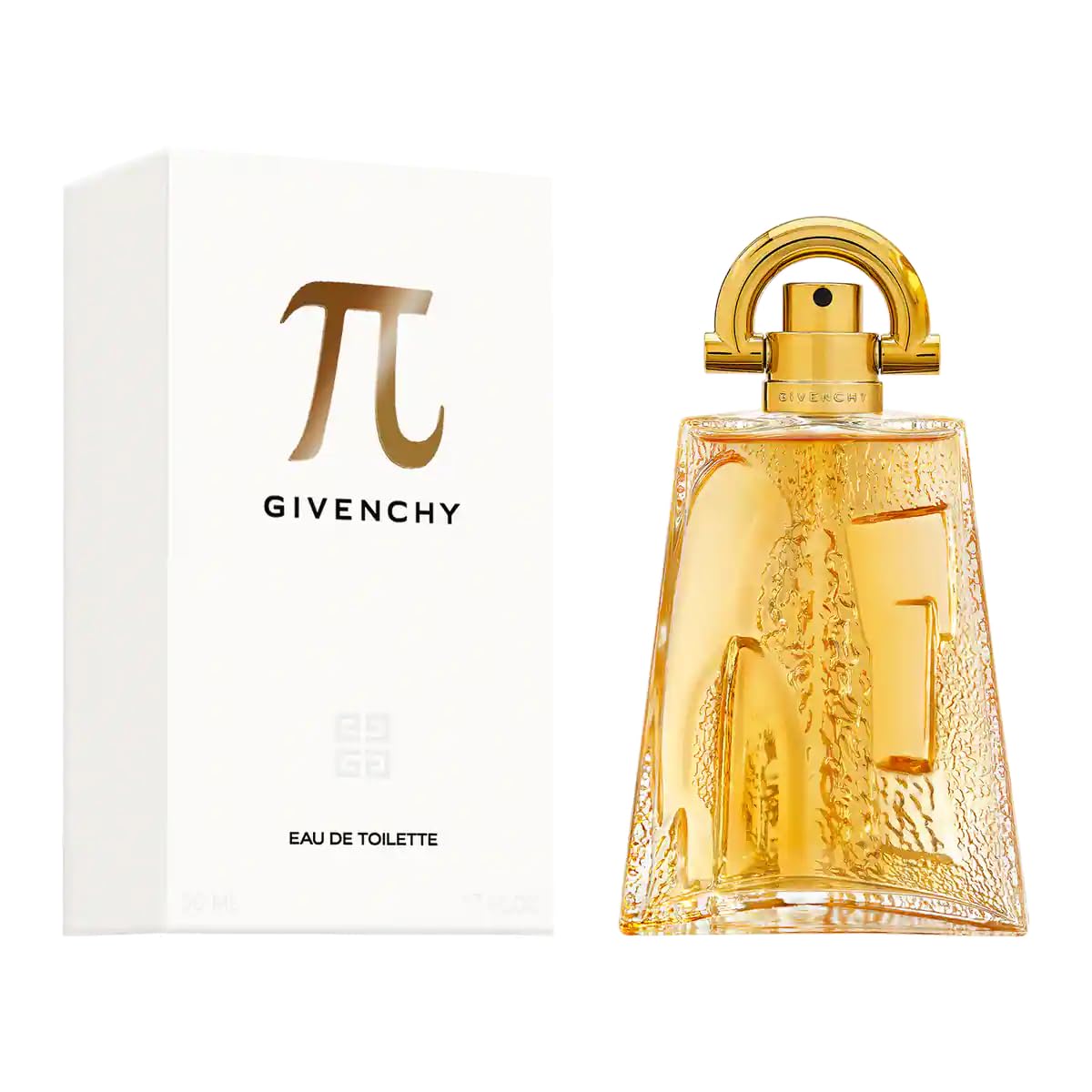 Givenchy PI spray in use on wrist illustrating warm woody-vanilla scent ideal for evening wear