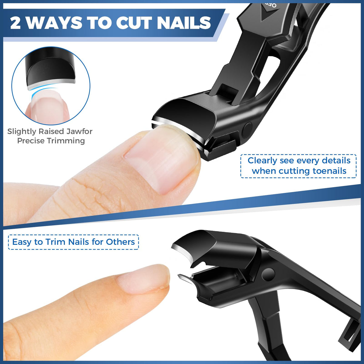 GJNL clippers packaging and instructions showing what’s included for quick setup