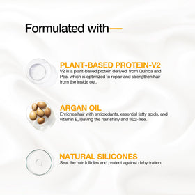 GK HAIR visible smoother ends before and after treatment result