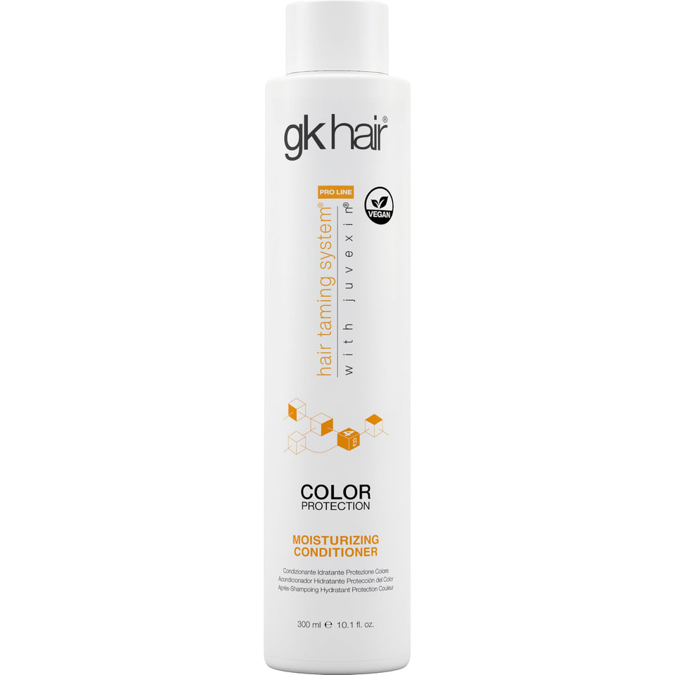 GK HAIR front packaging showing bottle and branding for hydration