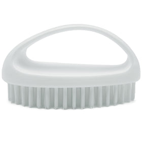 GKETN front view brush showing shape and white finish, durable cleaning