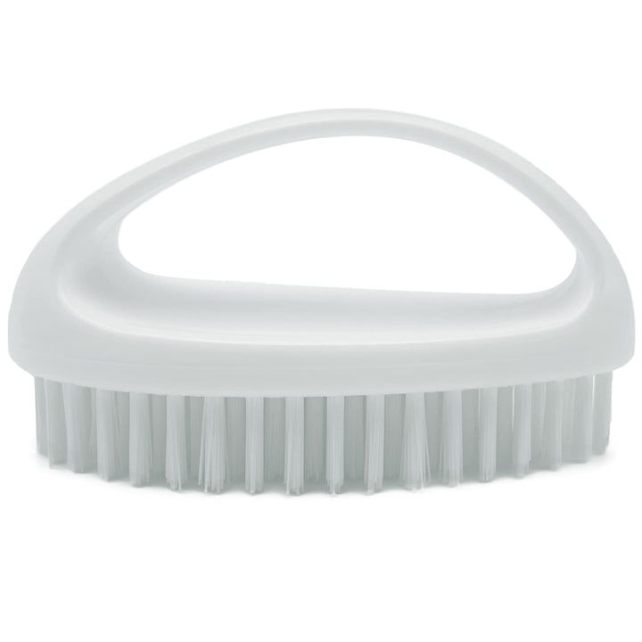 GKETN front view brush showing shape and white finish, durable cleaning