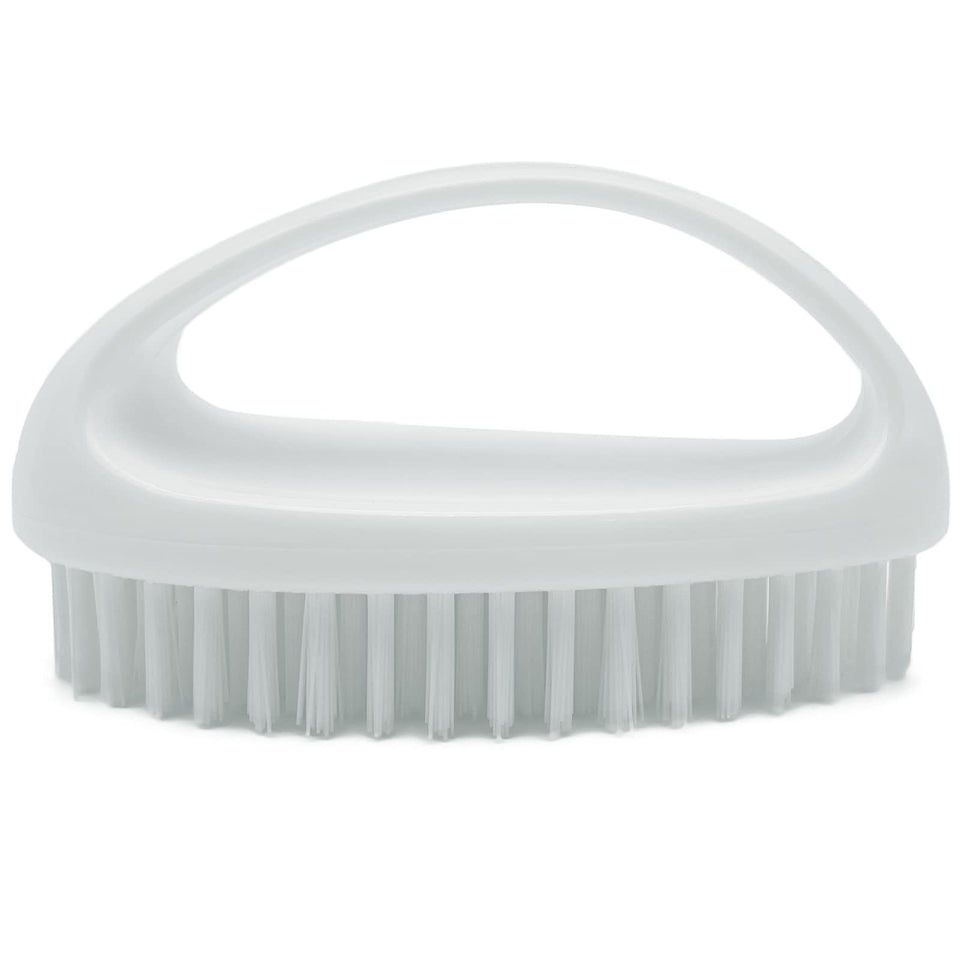 GKETN front view brush showing shape and white finish, durable cleaning