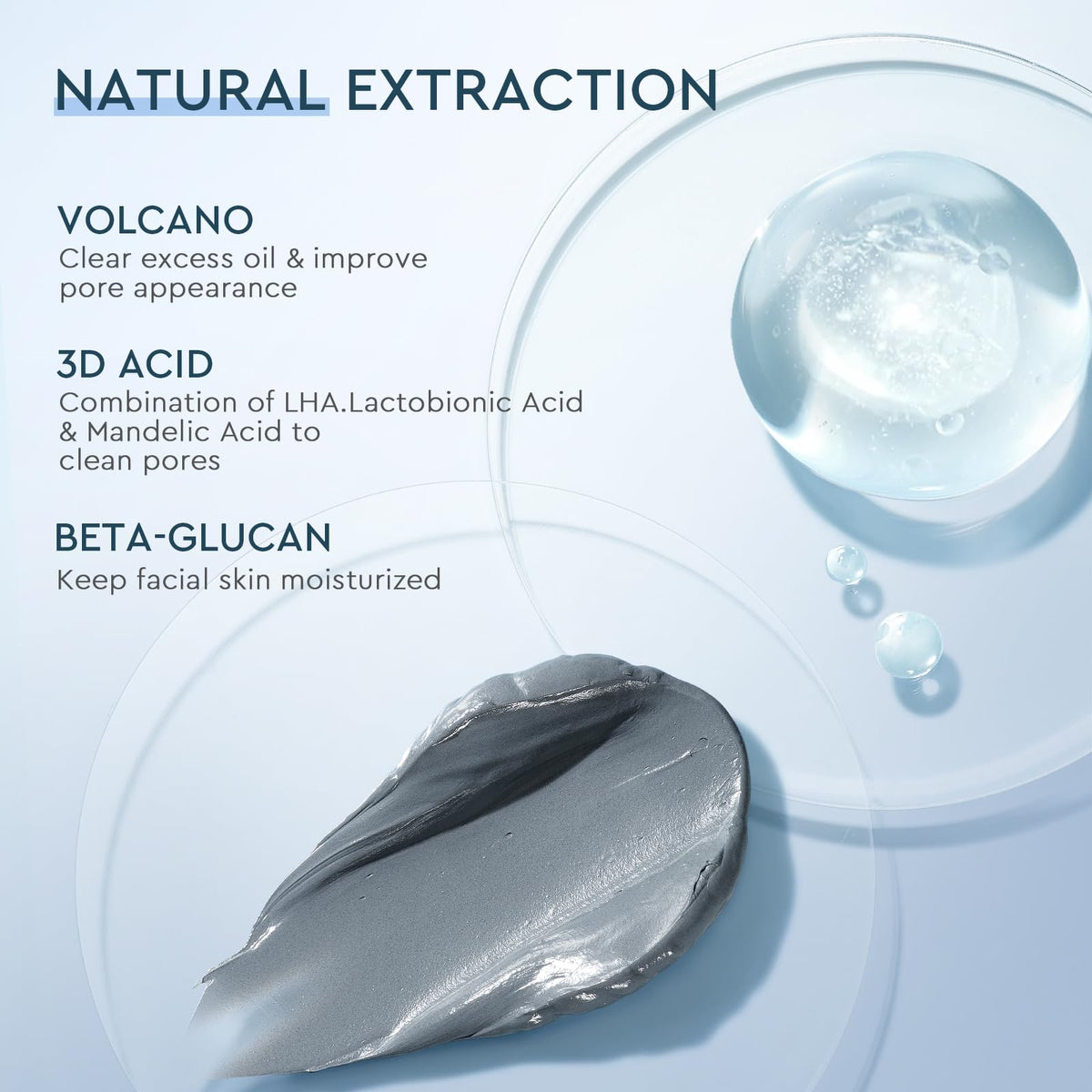 Glad2Glow next to travel essentials illustrating portable 25 g size for on-the-go care
