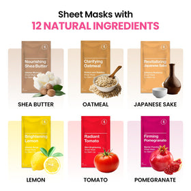 GLAM UP mask worn by model demonstrating fit and instant skin-refresh comfort