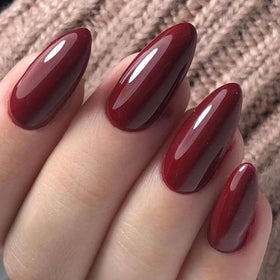 GLAMERMAID side profile of double-structured nail showing durability benefit