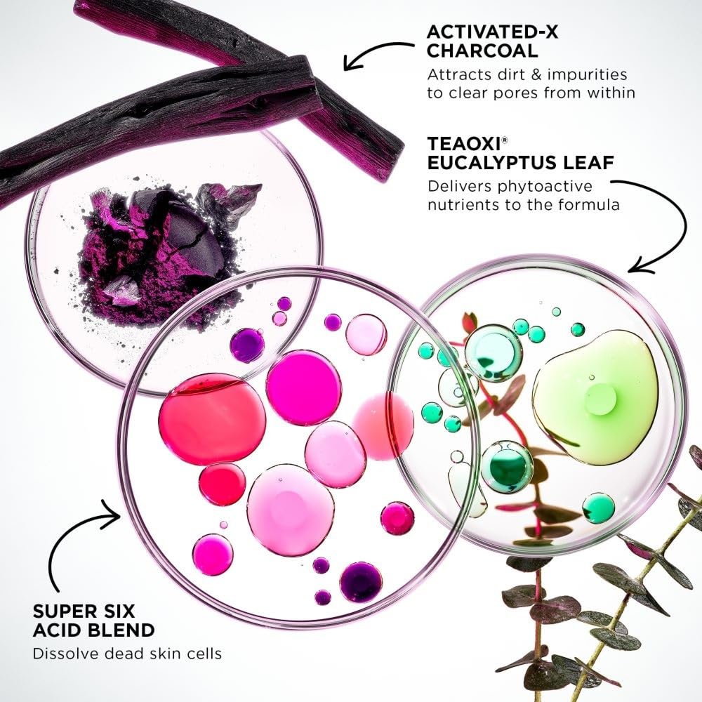 Glamglow SUPERMUD being applied to face demonstrating deep-cleansing action