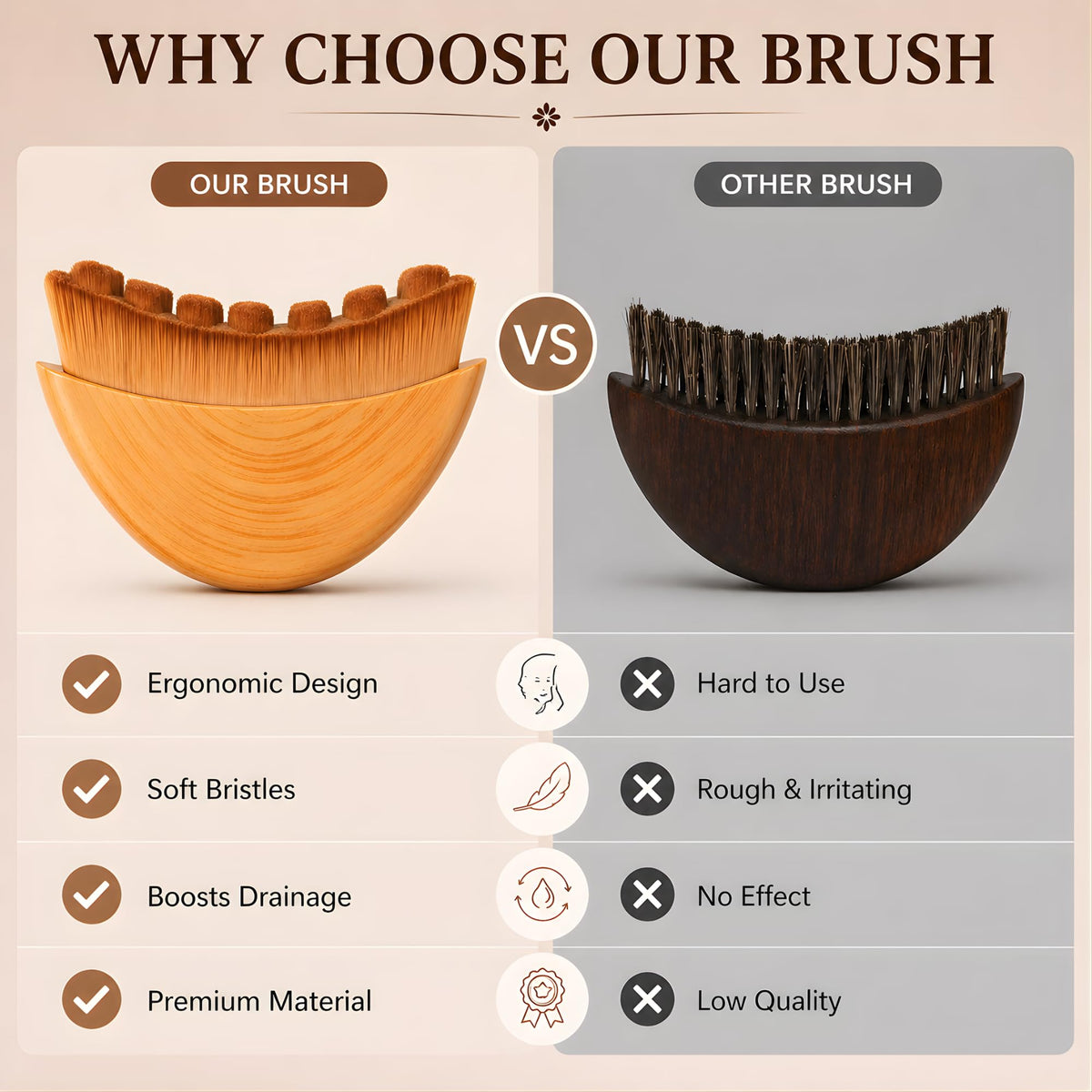 Glamistry brush beside gua sha tool showing complementary beauty routine benefits