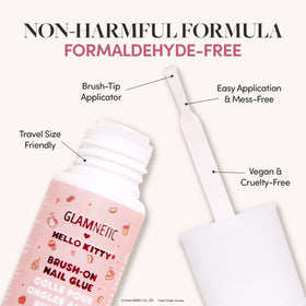 Glamnetic Hello Kitty brush-tip detail for precise mess-free application