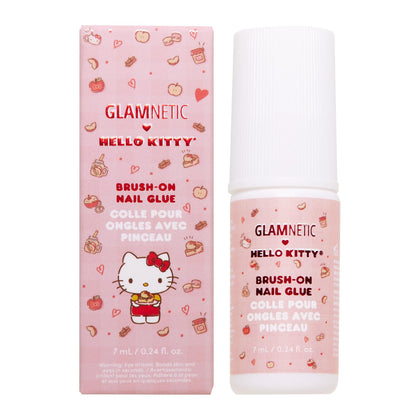 Glamnetic Hello Kitty front bottle showing compact travel-friendly design