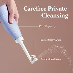 Glamommy soothing cooling spray bottle detail ready for quick cooling relief
