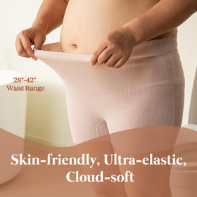 Glamommy large sanitary pads paired with moisturizing cooling wipes for absorbency and comfort