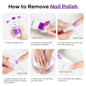 Glamonade on salon counter with tools portraying professional-grade, gentle removal