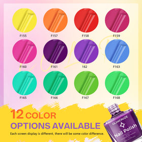 glamonade single bottle closeup highlighting glossy finish and label — precise color preview