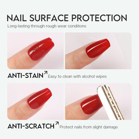 Glamonade in salon-style setting showcasing professional-looking manicure benefit