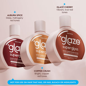 glaze in salon lifestyle setting demonstrating professional-quality shine