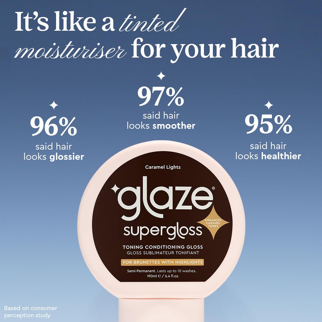 glaze bottle in hand demonstrating compact, travel-friendly size