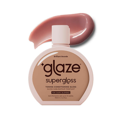 glaze front packaging showing product and shade for easy selection
