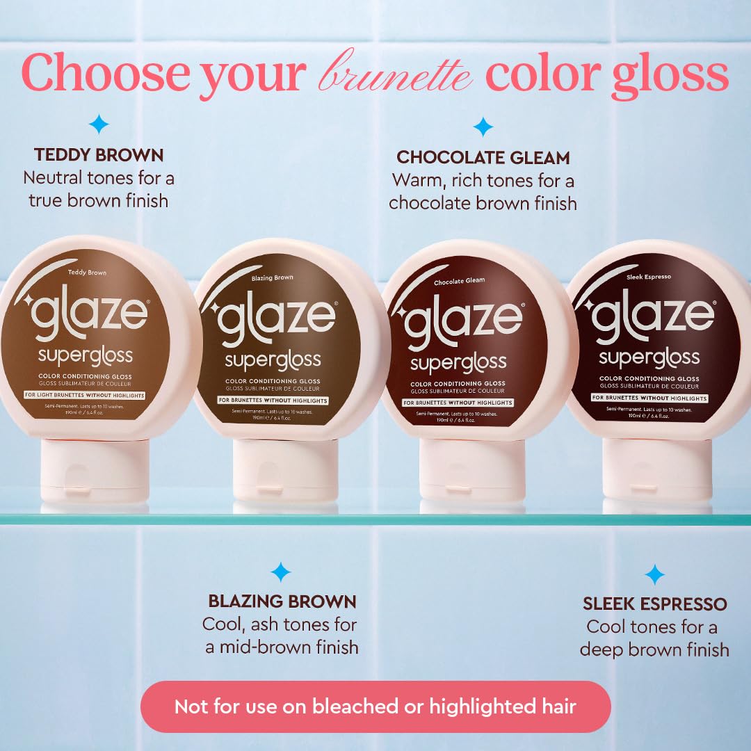 glaze retail shelf display highlighting vegan and cruelty-free badge