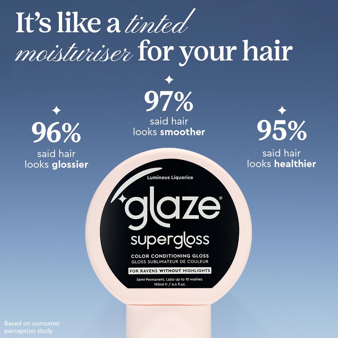 glaze bottle in hand for scale, communicates travel-friendly 6.4 fl oz size