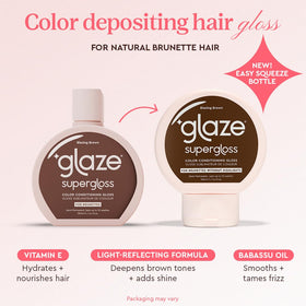 glaze close-up of creamy gloss texture conveying hydration and spreadability