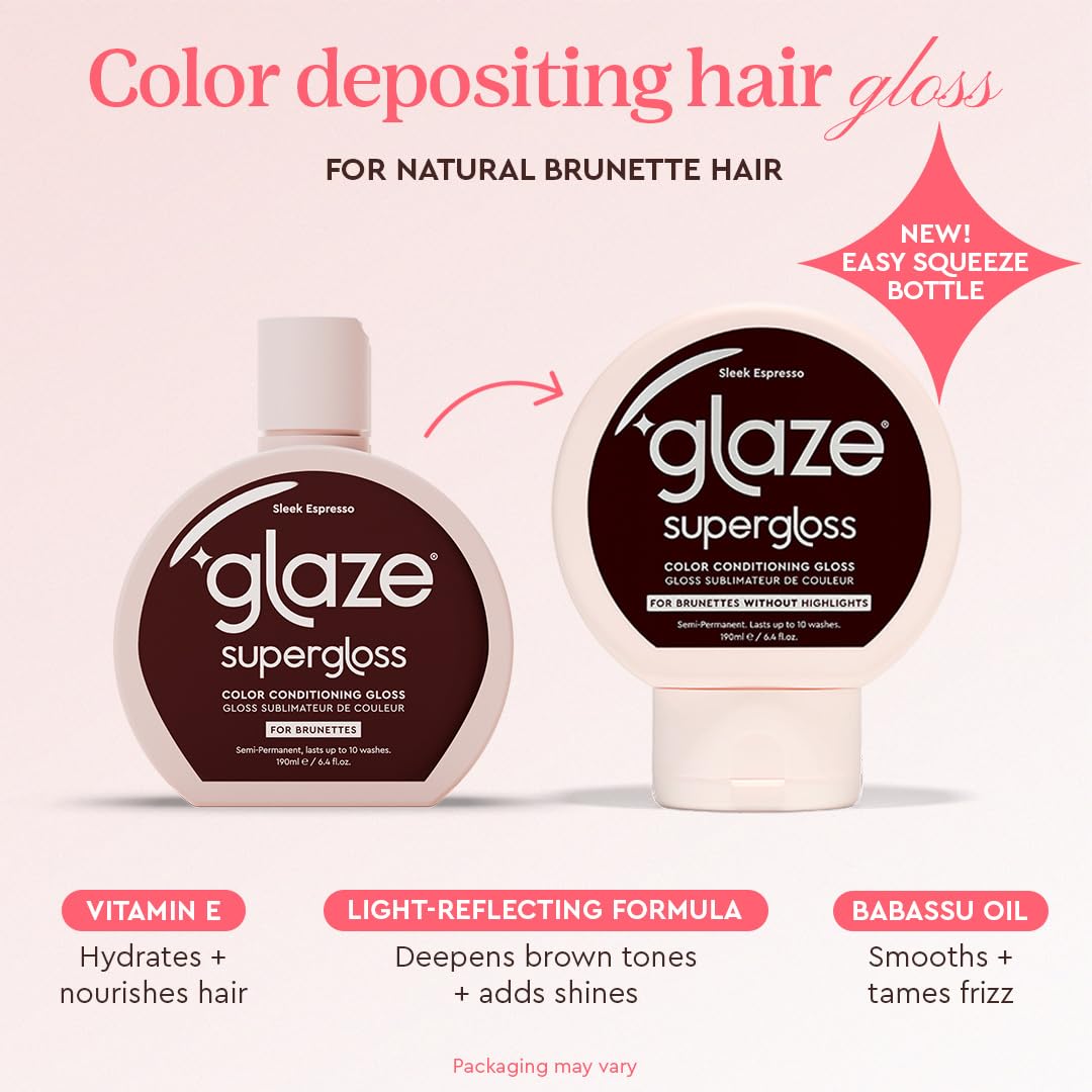 glaze creamy glossy texture close-up showing hydrating consistency
