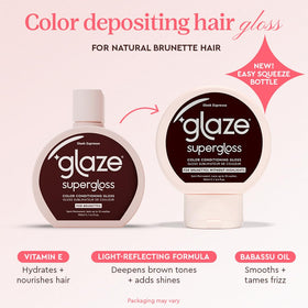 glaze creamy glossy texture close-up showing hydrating consistency