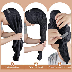 GLIMGLINT towel packed in travel bag showing lightweight convenience benefit