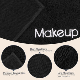GLIMGLINT removing eye makeup demonstration illustrating gentle, non-irritating removal