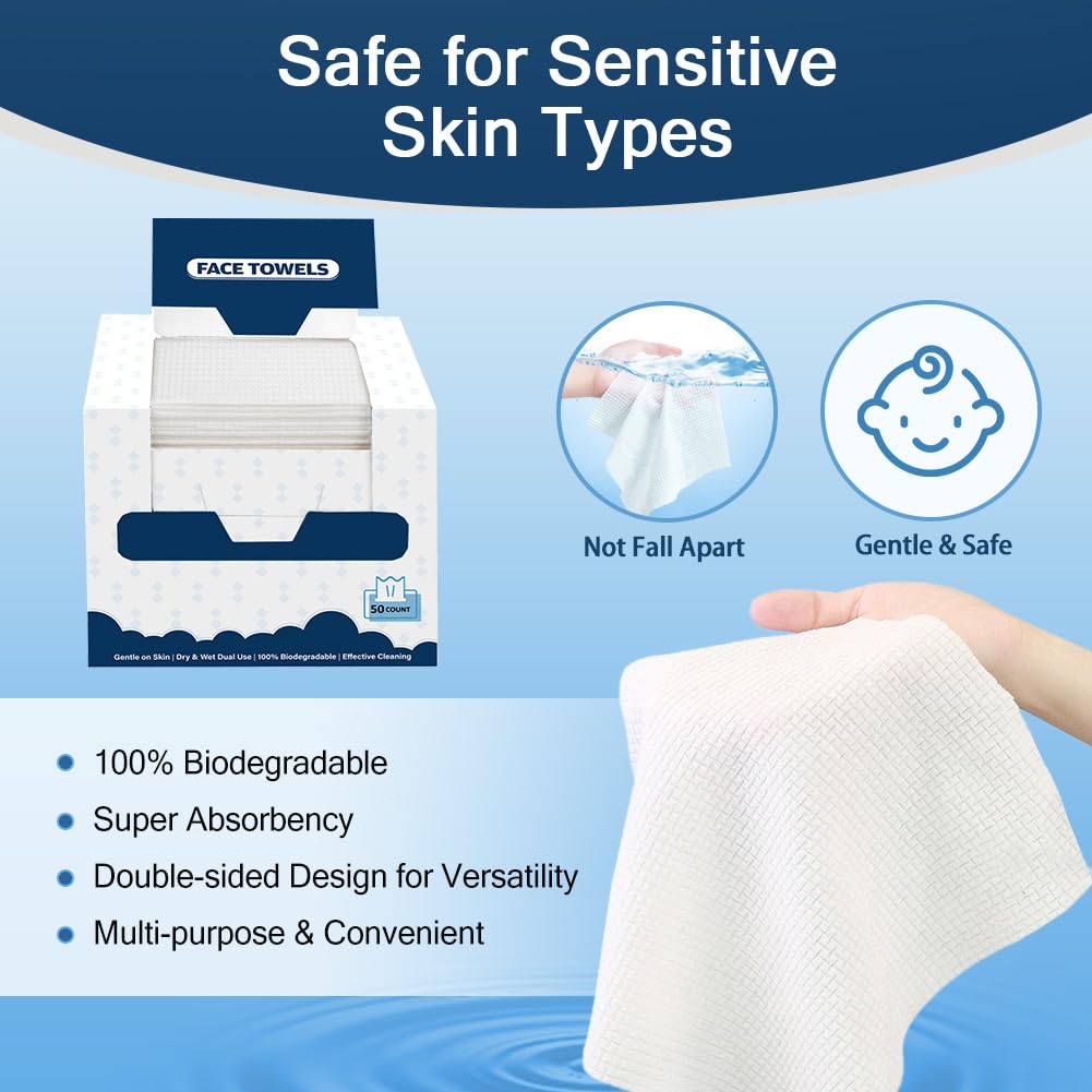 GLIMGLINT unfolded towels stacked showing lint-free smooth surface
