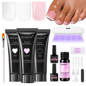 GlimightyX kit front packaging showing complete starter contents and convenience