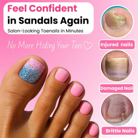GlimightyX slip solution and brush detail enabling smooth shaping and clean application