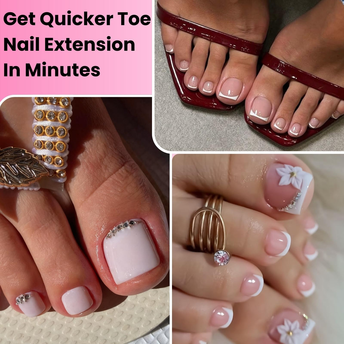 GlimightyX three polygel jars clear white pink showing color options for customization
