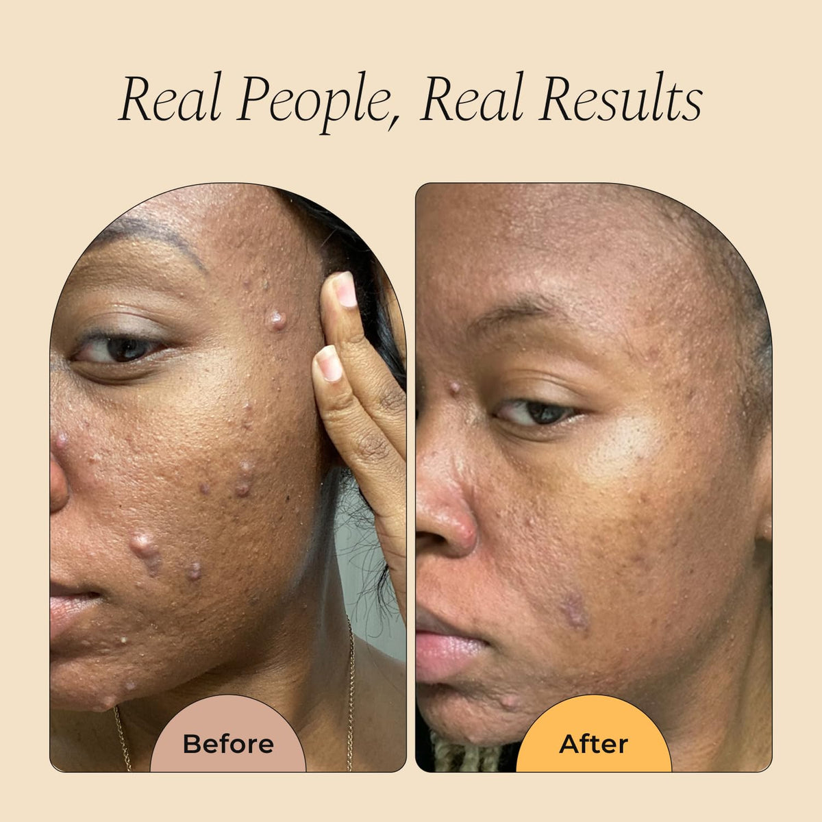 Glo Melanin foamy texture on hand demonstrating light lather