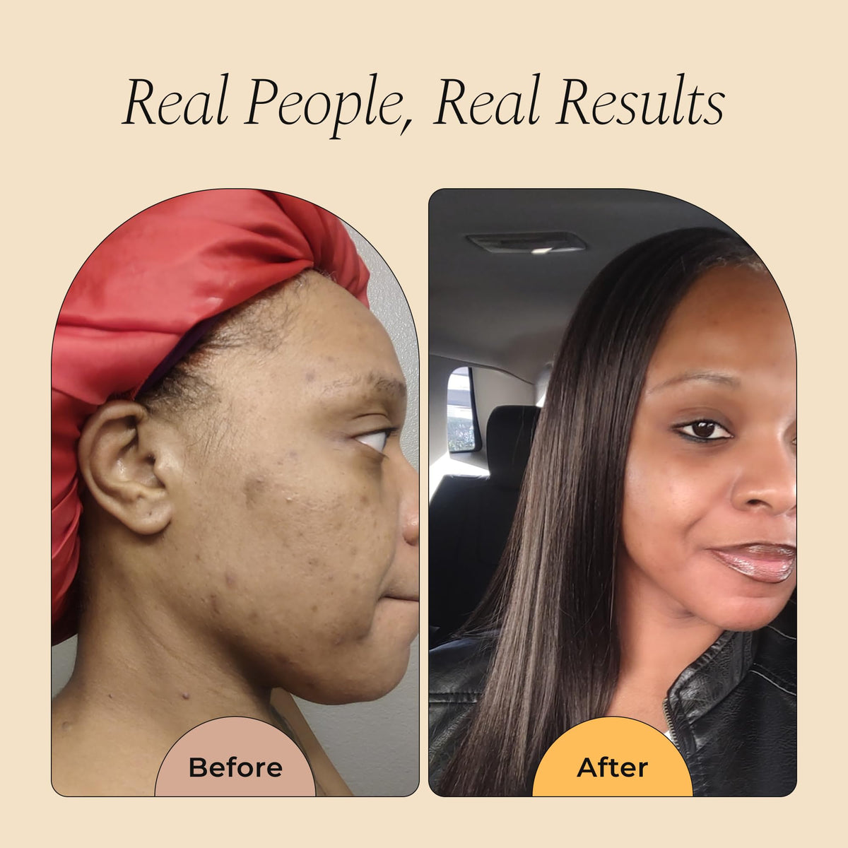 Glo Melanin smoothing oil texture on skin for quick absorption benefit