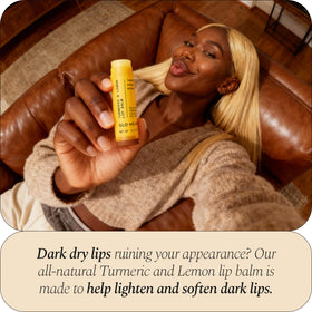 Glo Melanin next to credit card for scale, convenient portable size for on-the-go use