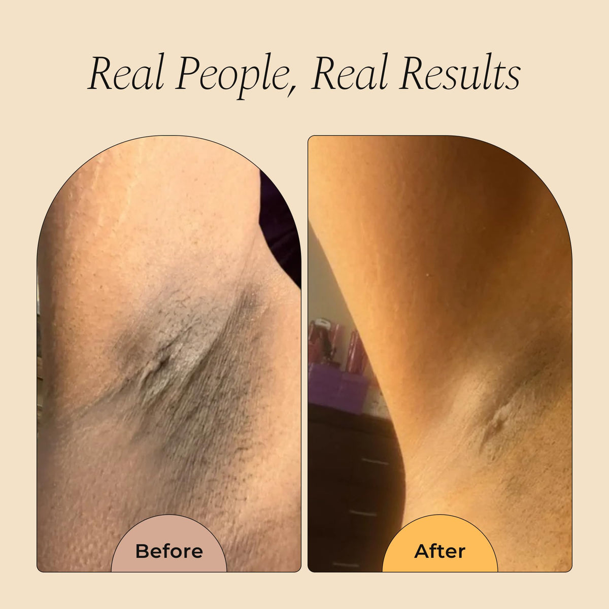 Glo Melanin texture on skin showing lightweight formula absorbing for smoother appearance