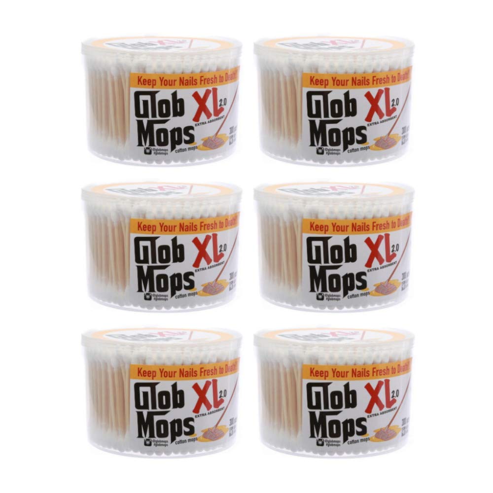 Glob Mops front packaging showing 6-pack tubs and quantity benefit