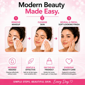 Global Beauty Care ingredients label close-up showing hypoallergenic, paraben-free benefit