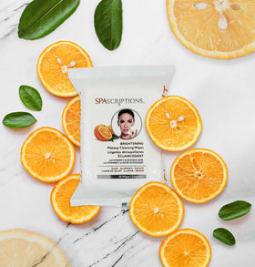 Global Beauty Care wipes inside a travel bag demonstrating portability and convenience