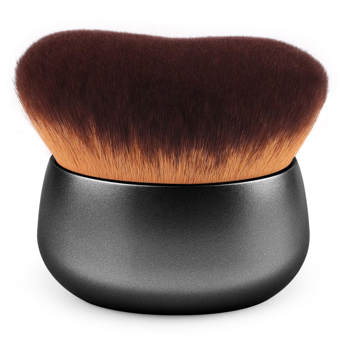 GloréBrochas front view of 75mm kabuki brush showing full head for fast coverage