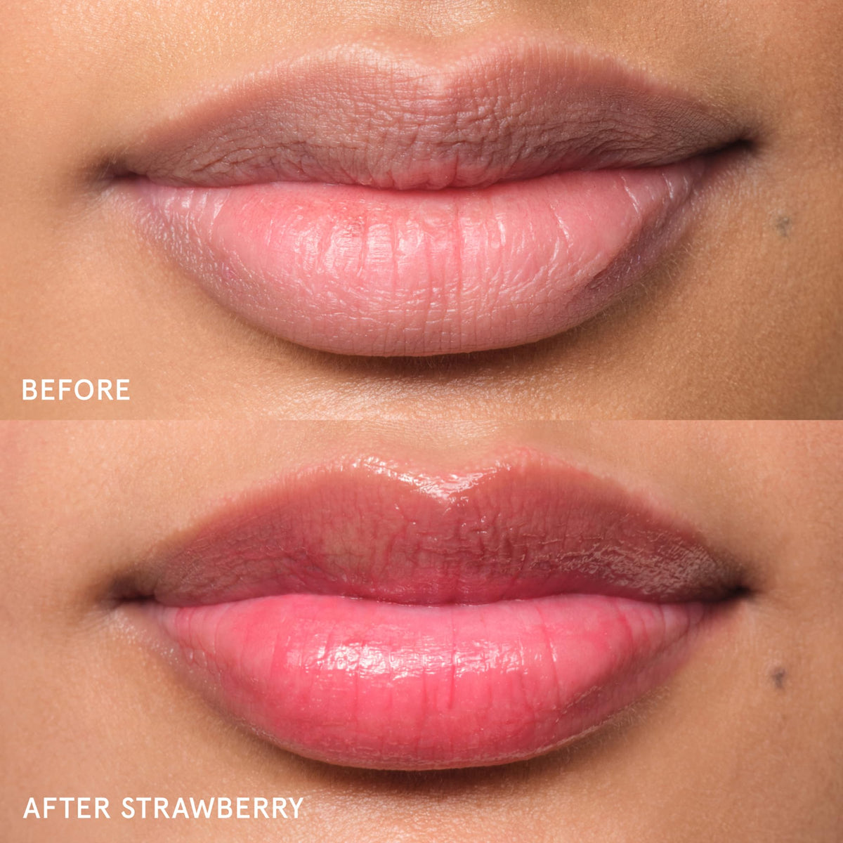 Glossier Balm Dotcom used on cuticles, demonstrates multi-use hydration and softer nail area