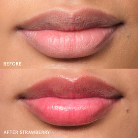 Glossier Balm Dotcom used on cuticles, demonstrates multi-use hydration and softer nail area