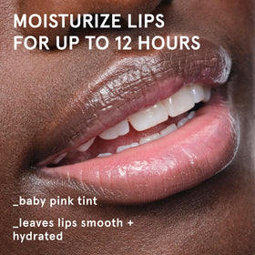 Glossier open tube texture close-up demonstrating rich conditioning formula