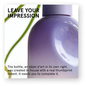 Glossier You Fleur label close-up showing brand and readable fragrance details