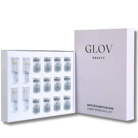 Glov Beauty front packaging showing kit and travel box for easy storage