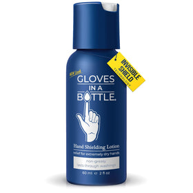 Gloves In A Bottle front packaging showing travel-size tube and protective benefits