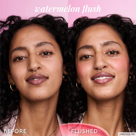 Glow Recipe fingertip blending for quick, seamless application